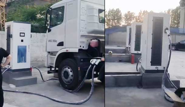 【重卡电动先锋】诸侯快讯300-400kW重卡充电桩：亮点与应用典范(图7)