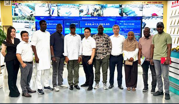 立足中国，链接世界｜尼日利亚合作伙伴来访诸侯快讯总部，共促中非能源升级